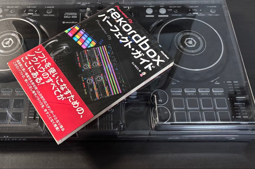 Pioneer DJ DDJ-400 カバーとガイド本付き DDJ-400 DJコントローラー(rekordbox) | 撮影機材や放送機材のレンタル
