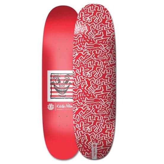 キースヘリング スケートボード elementキースヘリング スケートボード