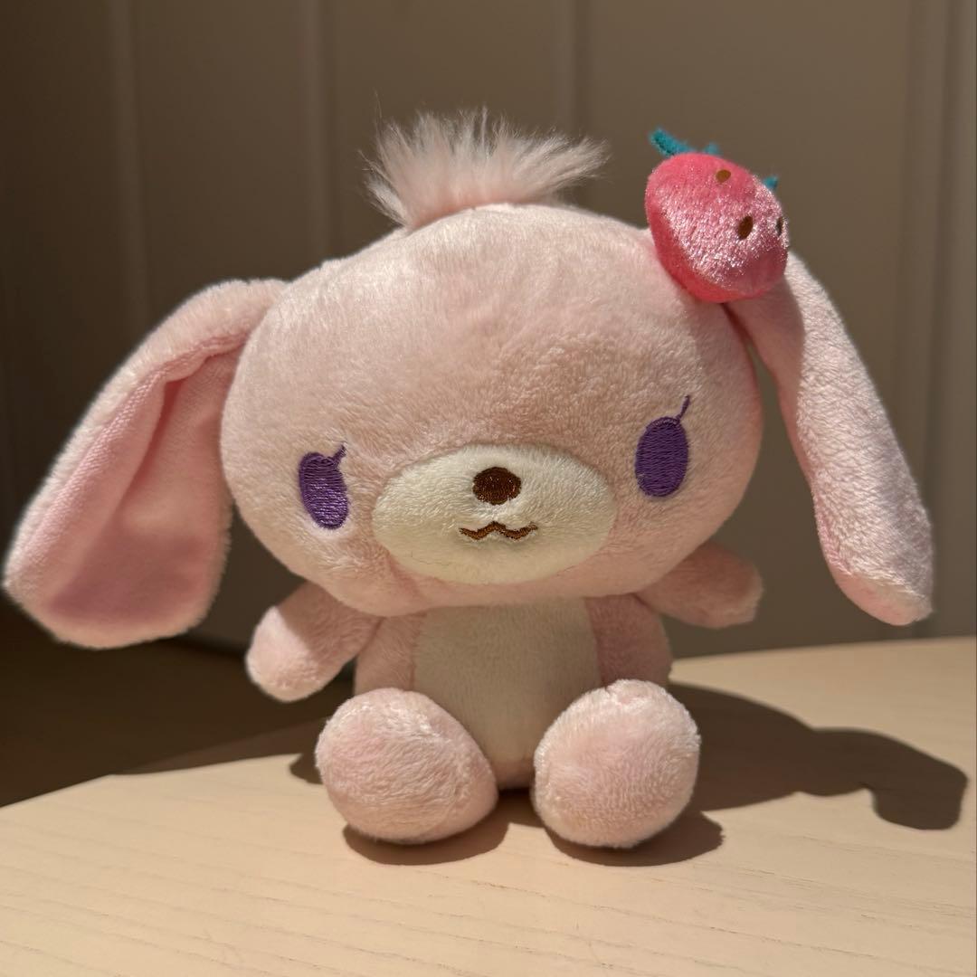 シュガーバニーズ ストロベリーうさ ぬいぐるみ - メルカリ