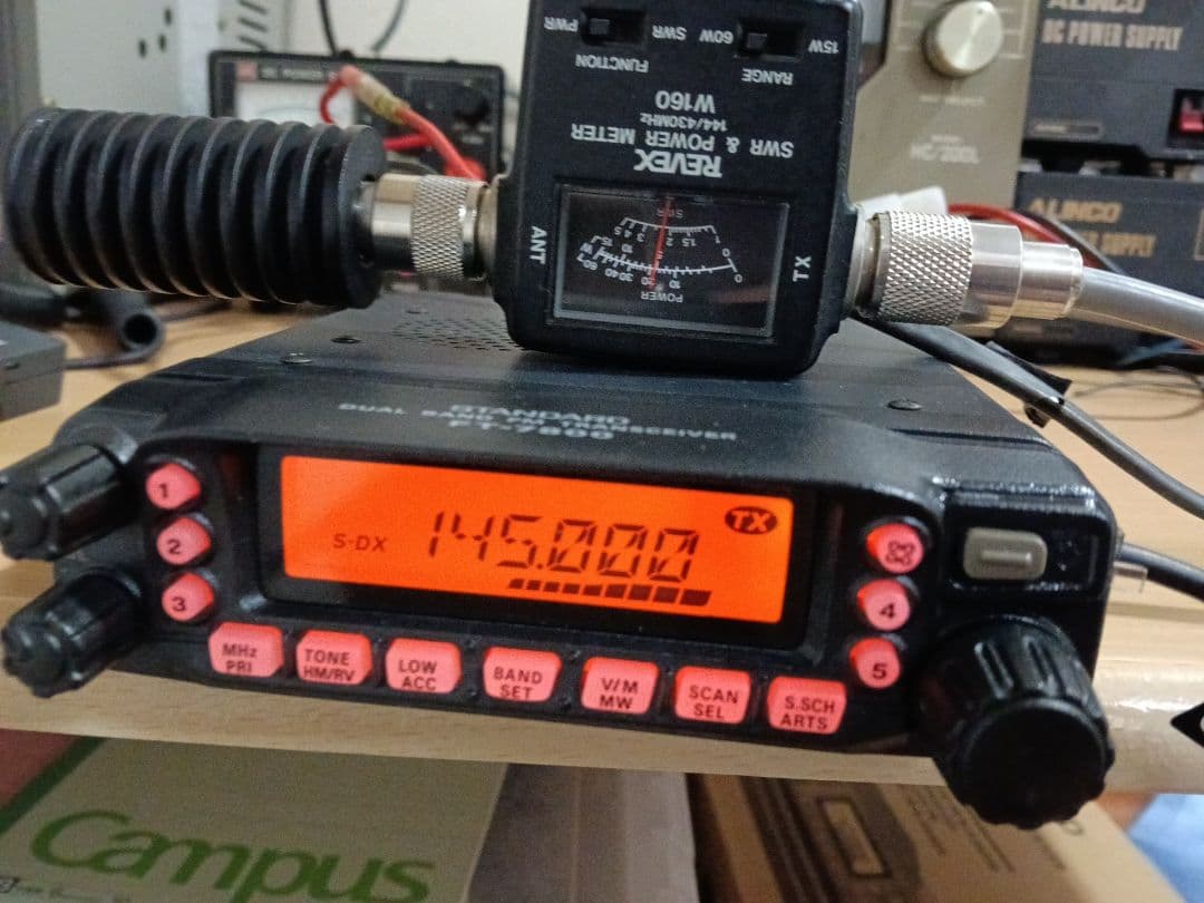 ヤエス FT-7800 デュアルバンドトランシーバー 433/145MHz - メルカリ