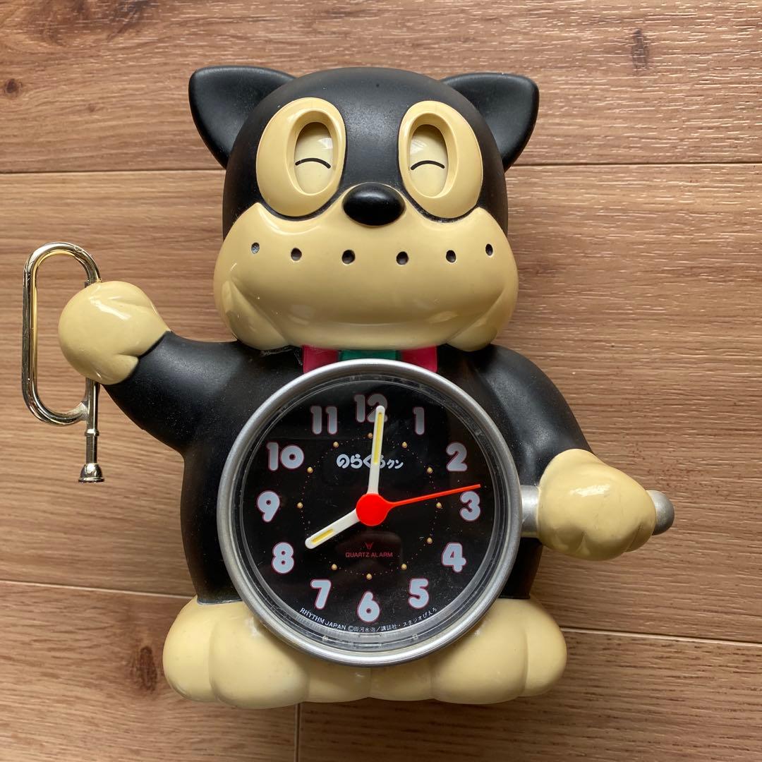 昭和 レトロ のらくろクン 目覚まし時計 ジャンク品 - メルカリ