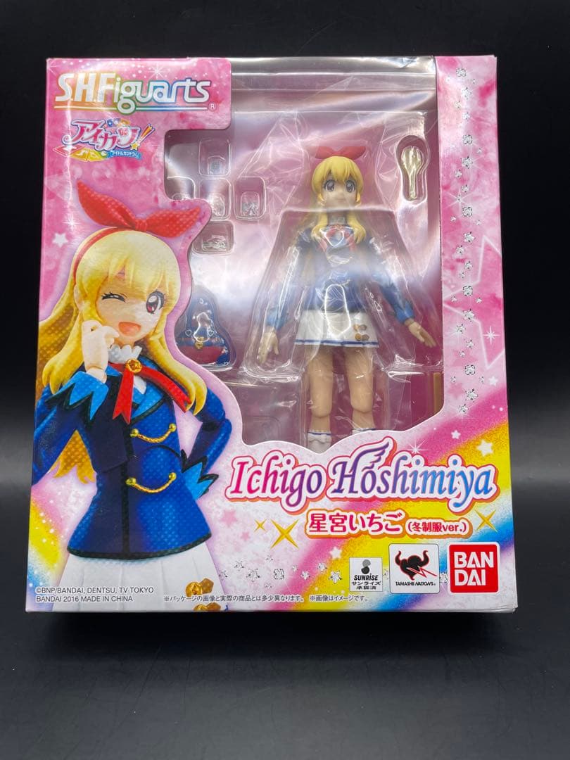 SHFiguarts 星宮いちご　冬制服　フィギュアーツ　アイカツ！ S.H.Figuarts 星宮いちご（冬制服ver.） | 魂ウェブ