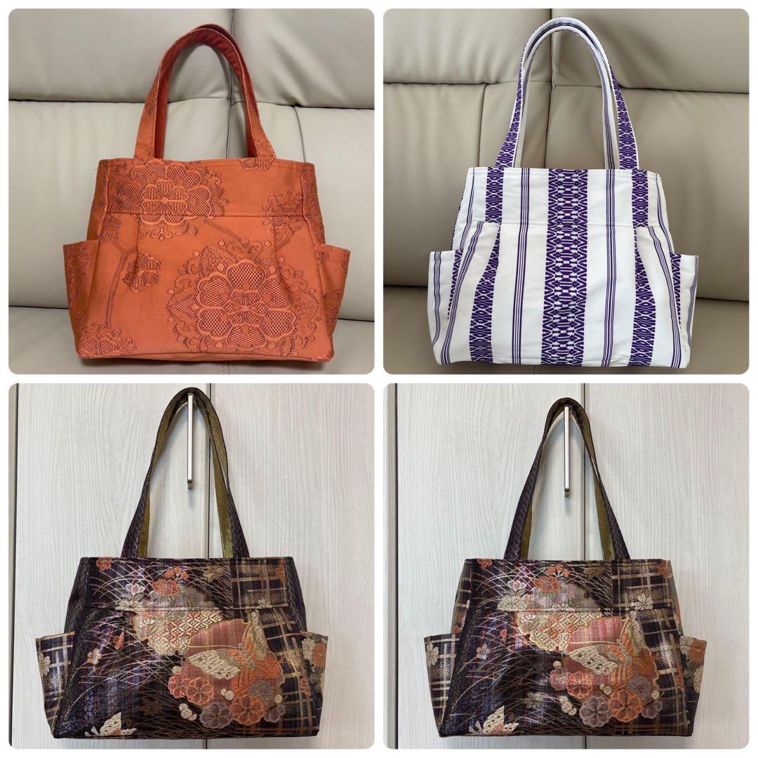 【専用】710-2、709-3、709-4、712-1）着物帯を使ったバッグ poplar_3038439