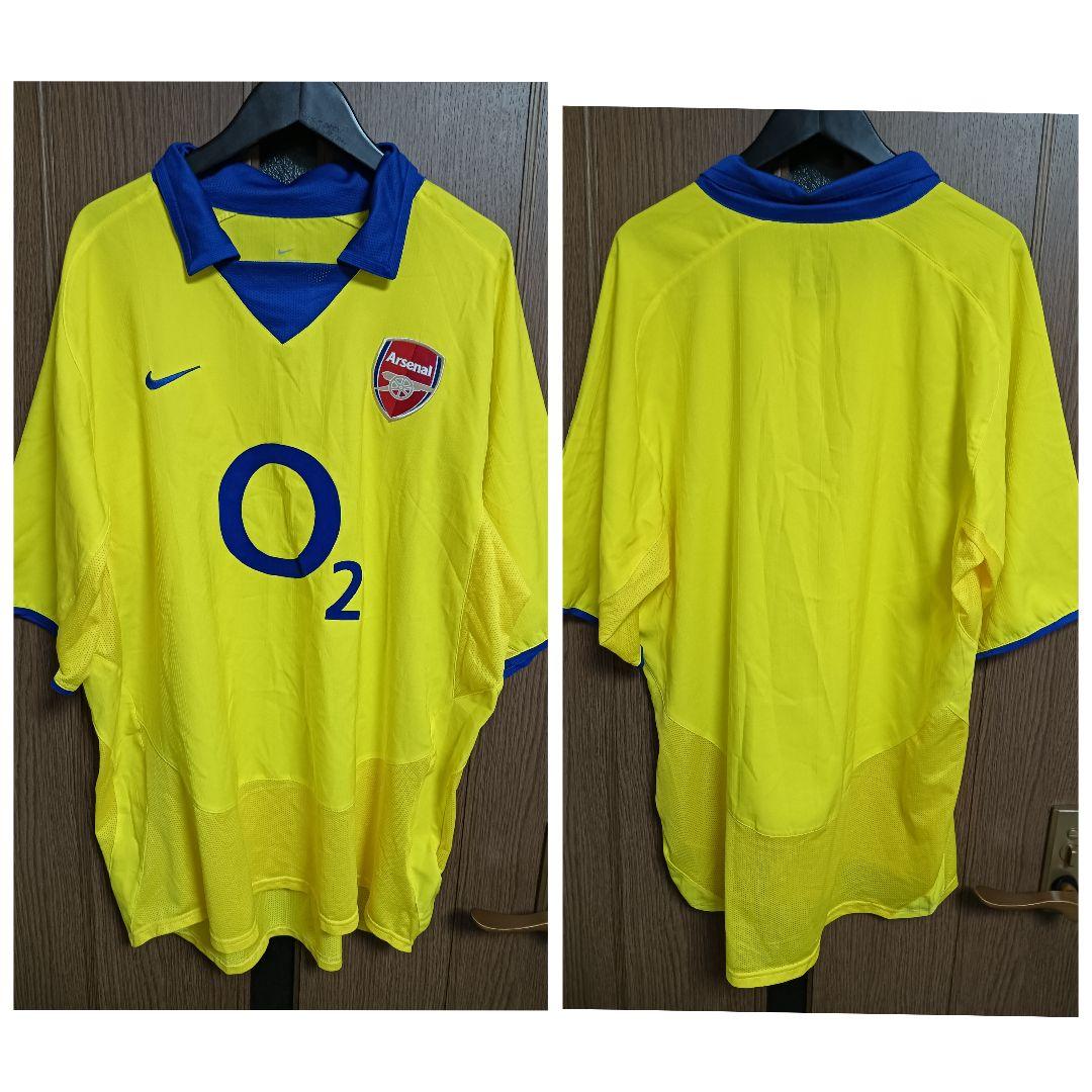 ナイキ アーセナル ユニフォーム 03/04 無敗優勝アウェイモデル L