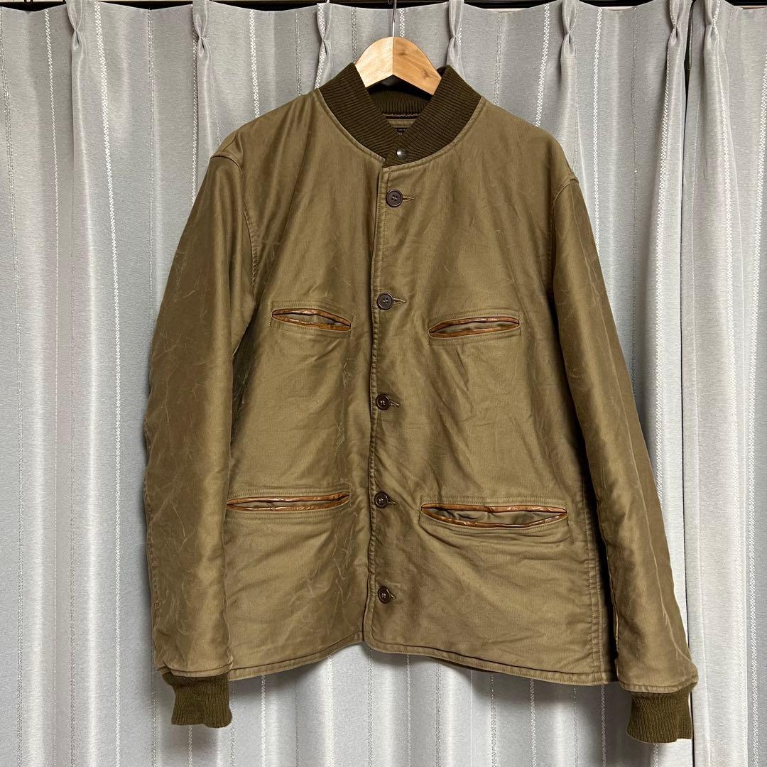 こ*う様 美品 RRL Leverton ジャングルクロス ボンバージャケット こ*う様 美品 RRL Leverton ジャングルクロス ボンバージャケット