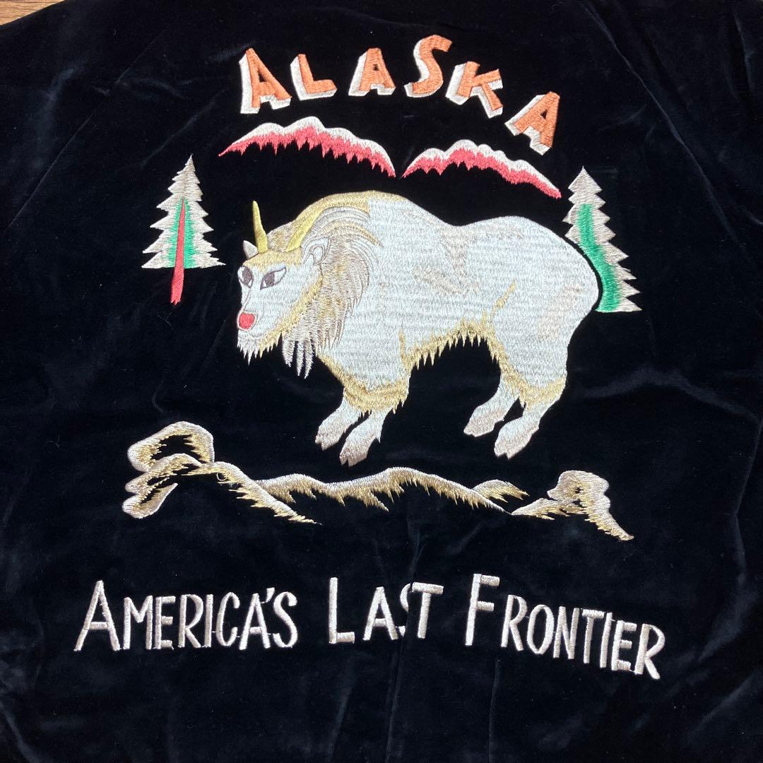 ジ*ズ様 希少 テーラー東洋 スカジャン アラスカジャン 別珍 M品番