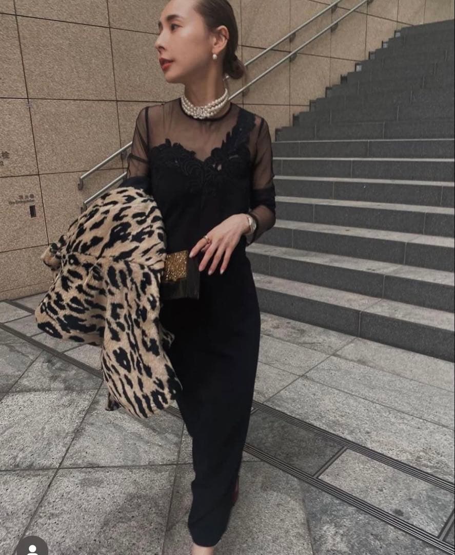 ameri vintage/オケージョンドレスsサイズ 人気No.1オケージョンドレス✨️】 NOW ON SALE！ BACK OPEN PEARL