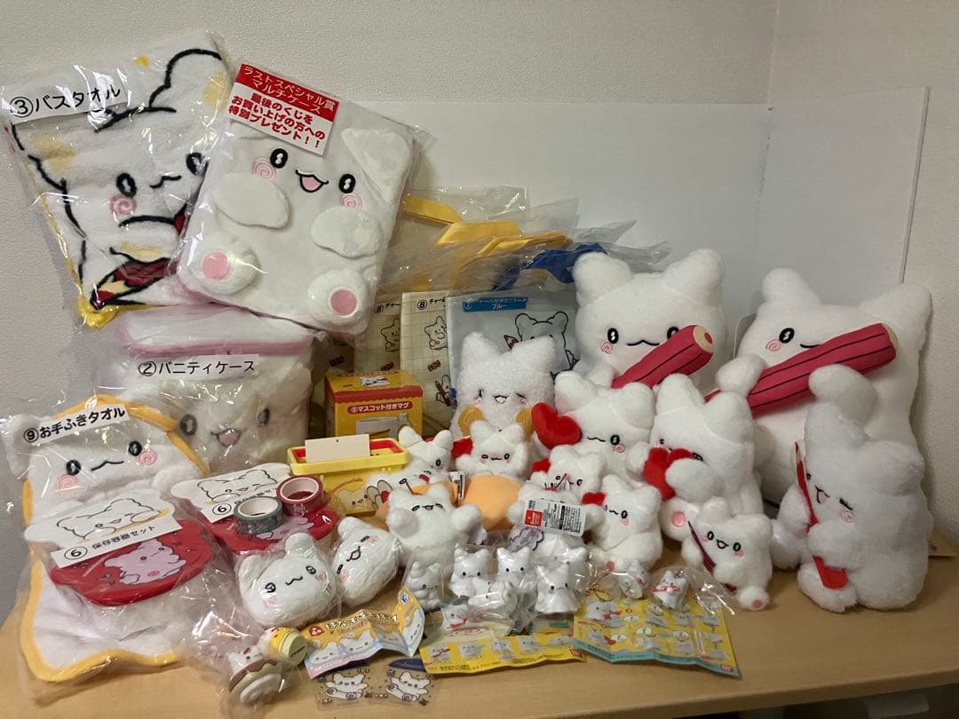 はなまるおばけグッズ40点セット(まるまる一番くじ、ぬいぐるみなど) 8/2（土）～順次発売！「はなまるおばけ当りくじ」｜サンリオ