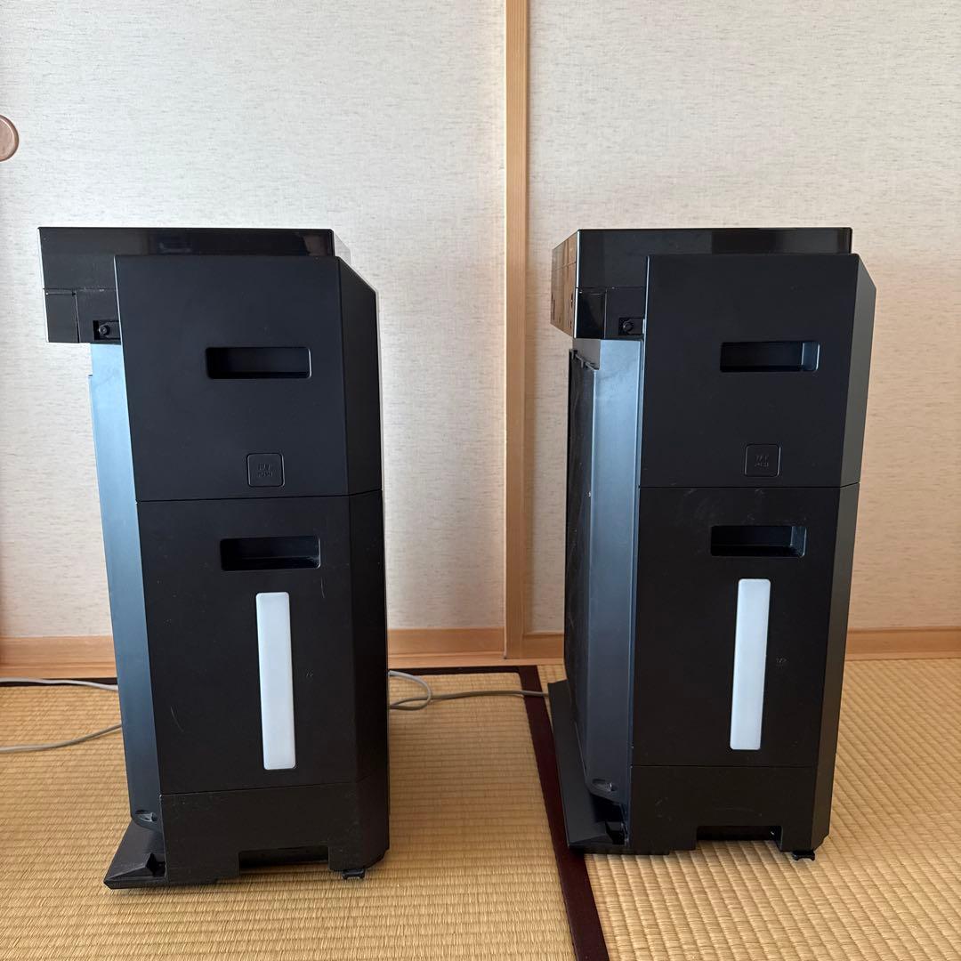 Panasonic 空気清浄機 2台セット 黒 2021年 F-VXT90