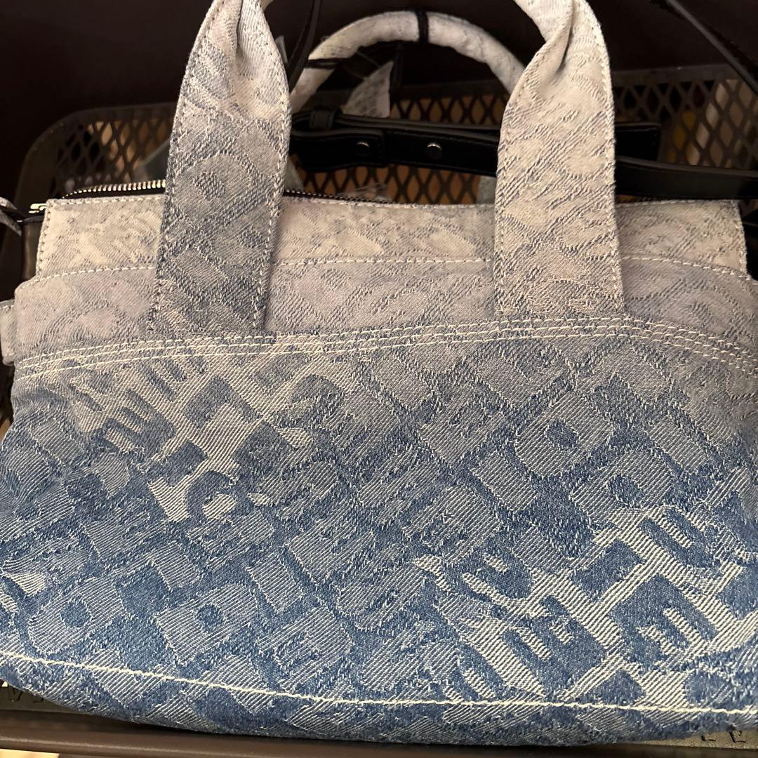 ディーゼル デニム トートバッグ UNI DIESEL TOTE トートバッグ｜ブルー｜ウィメンズ｜DIESEL