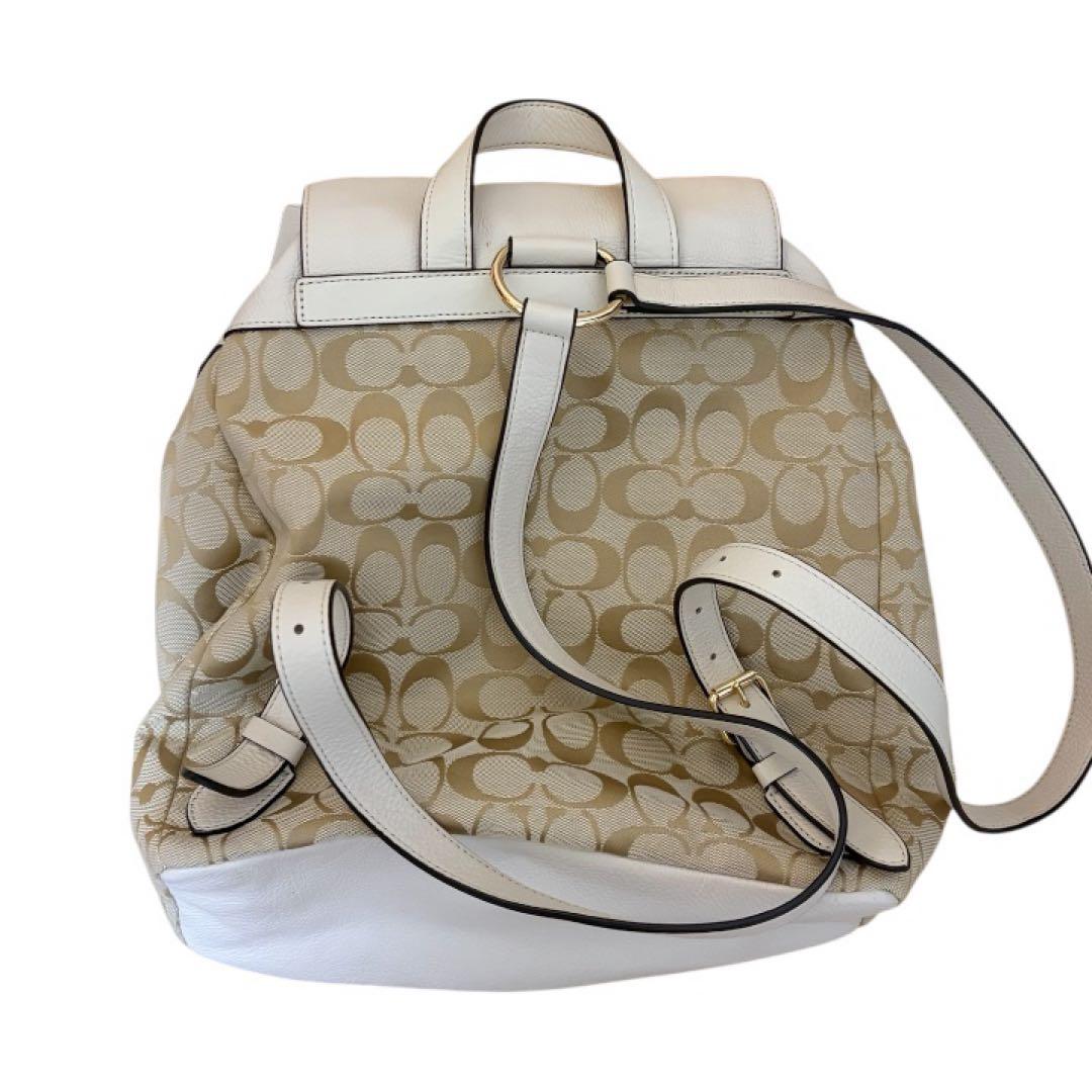 コーチ F37476 シグネチャー リュック・デイパック キャンバス/レザー