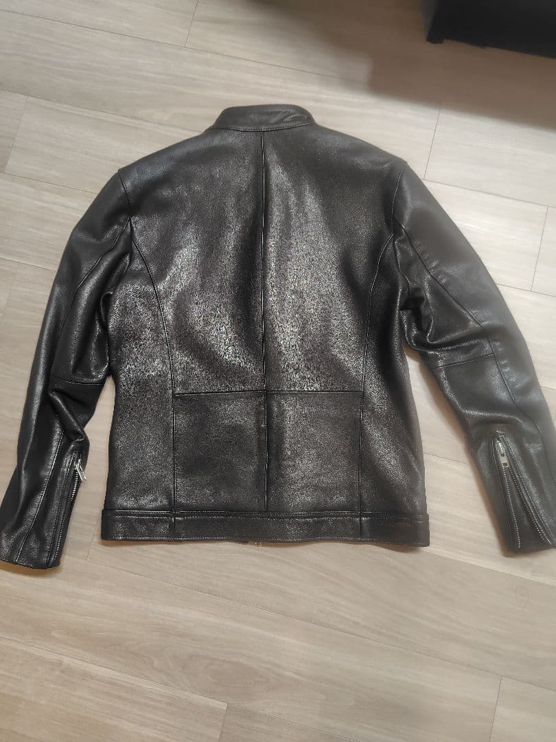 URBANRESEARCH ゴートレザー シングルレザージャケット サイズL