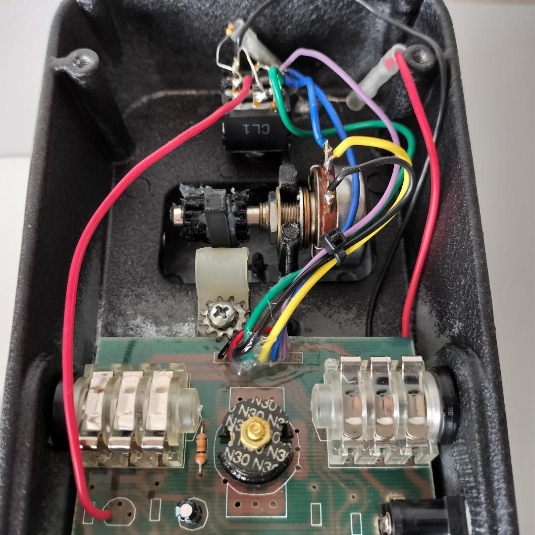 CRY BABY GCB-95トゥルーバイパス化 Blue LEDモディファイ - メルカリ