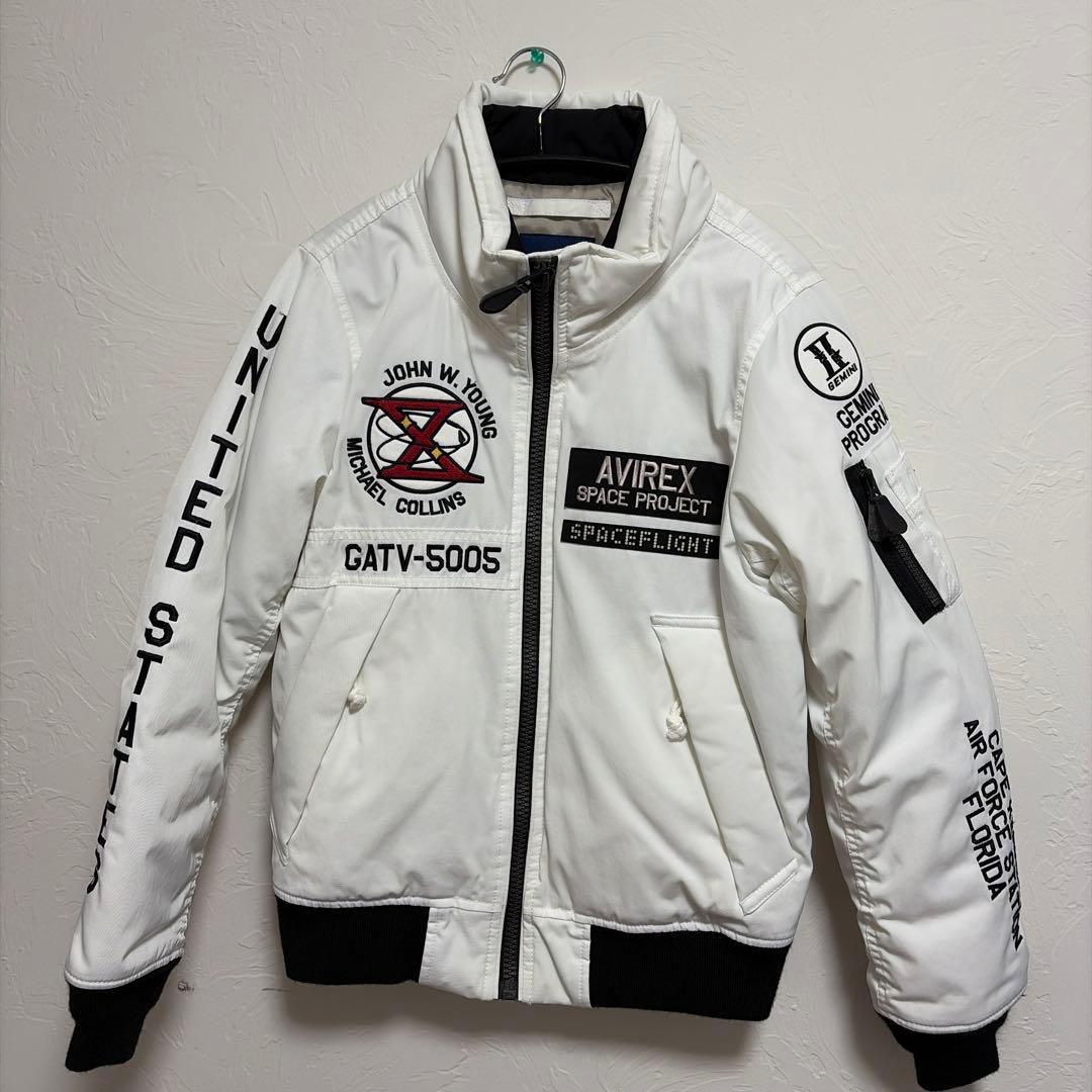 m*e様 AVIREX CATV-500S ホワイトジャケット m*e様 AVIREX CATV-500S ホワイトジャケット AVIREX CATV-500S