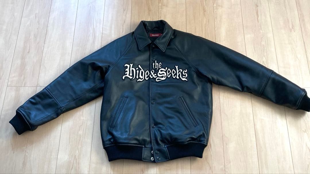 HIDEANDSEEK×西浦徹 レザージャケット Mサイズ - メルカリ