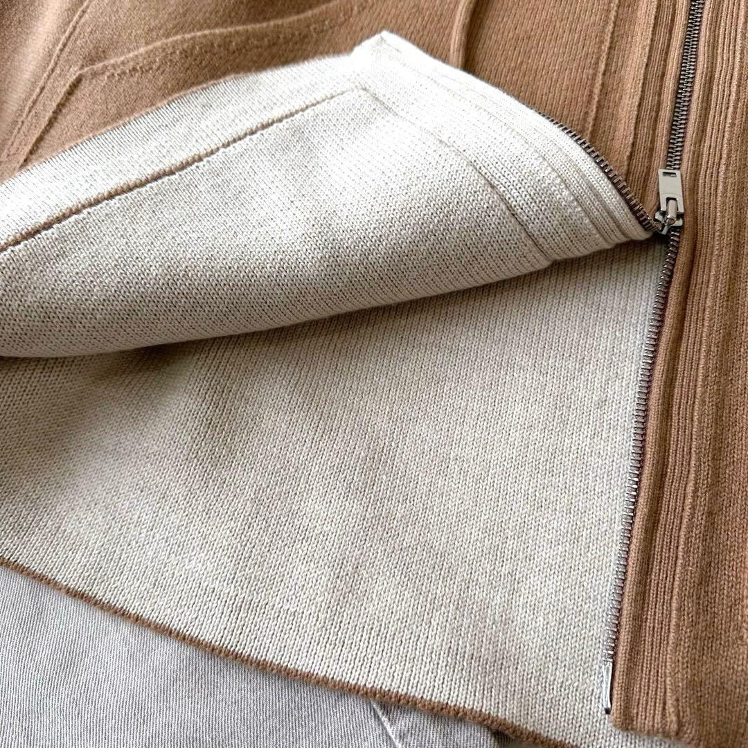 完売品 美品Theory セオリー ダブルフェイスニットフーディー カシミヤ