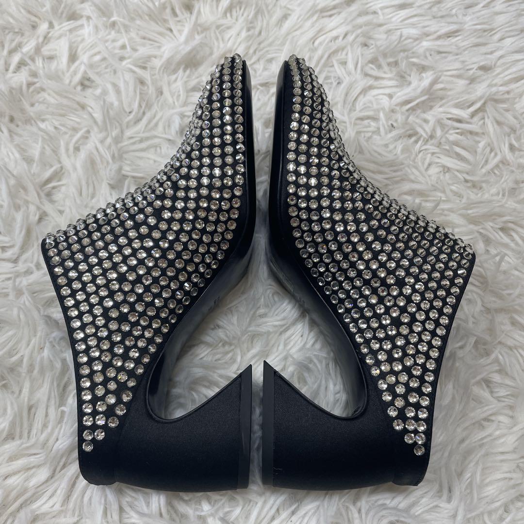 【新品未使用】3.1Phillip Lim ブラック　ライトストーン　サンダル