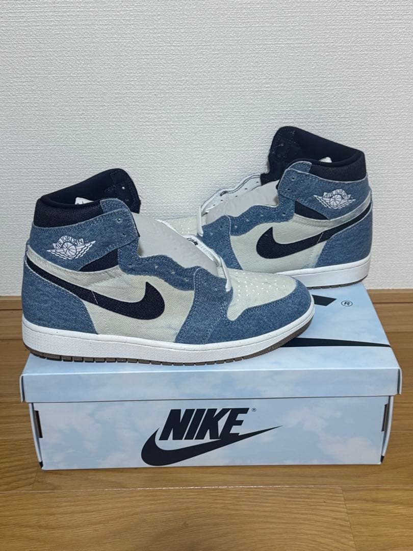 Nike Air Jordan 1 デニム ハイカット 26.5cm 未使用品