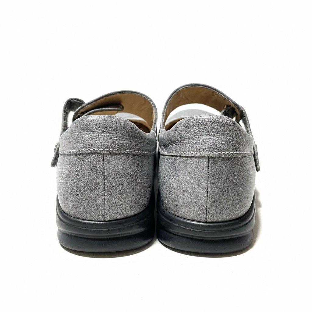 Finn Comfort ウォーキングシューズ ベルクロ ハドソン グレー - メルカリ