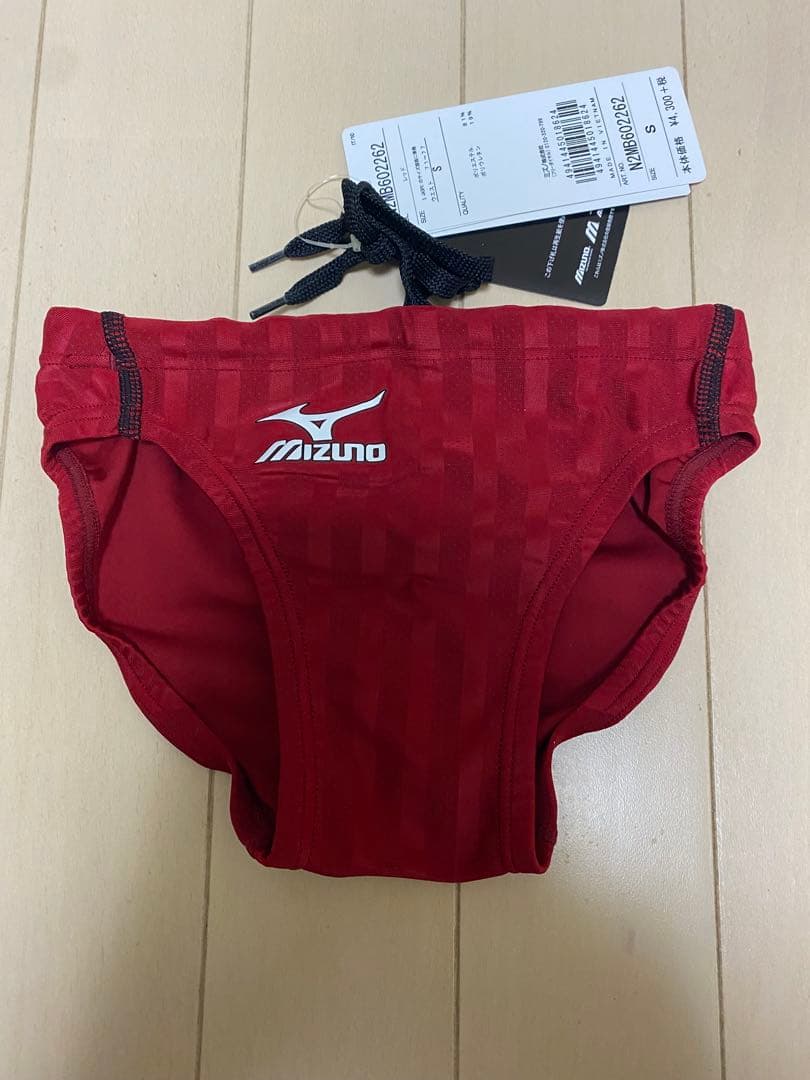 ストリームアクセラ　Mizuno 競泳水着 Fina認証 S レッド MIZUNO（ミズノ） 競泳水着 レディース 別注品 ハイカット FINA承認