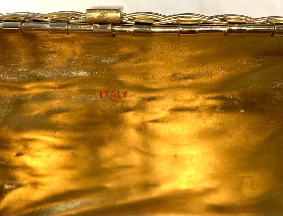 Rodo メタル かごバック 2way ゴールド クラッチバッグ ヴィンテージ