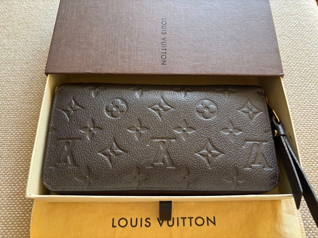 ルイヴィトン モノグラム アンプラント ジッピーウォレット　ブラウン 楽天市場】【財布】LOUIS VUITTON ルイ ヴィトン モノグラムアン