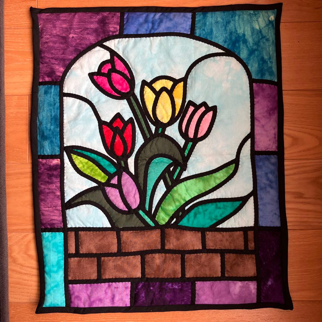 ステンドグラスキルト チューリップ - メルカリ