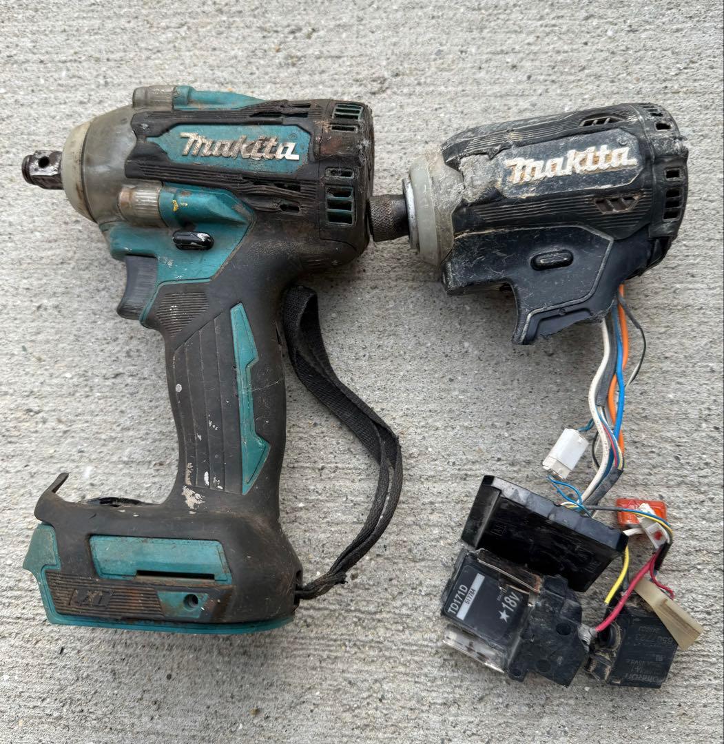 マキタ 18vジャンク Yahoo!オークション -「マキタ 18v インパクトドライバー ジャンク」の