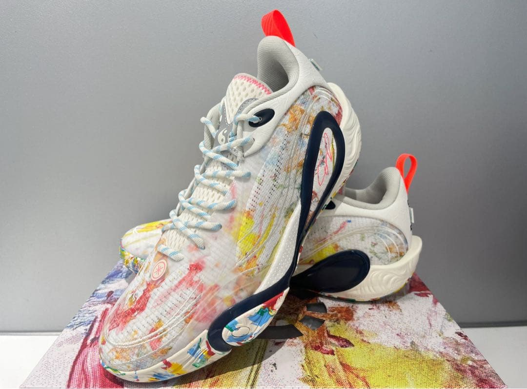 【即日発送】Lining WOW The Dlo1 size:26cm LiNing DLO 1 x Jay Flow “Artists” D'Angelo Russell Sneakers