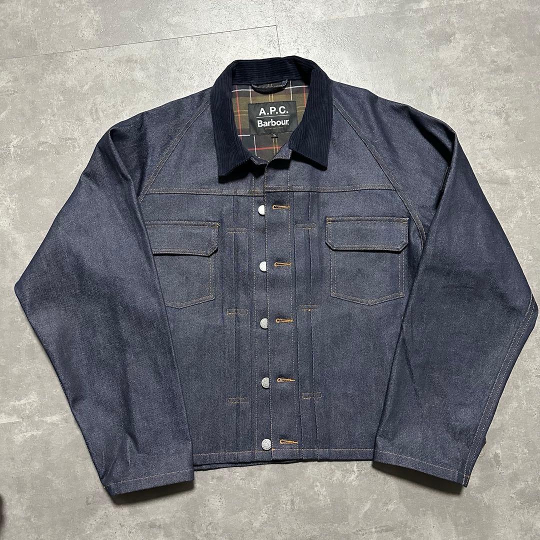 Barbour × A.P.C.》 SPEY デニムジャケット Lサイズ - メルカリ