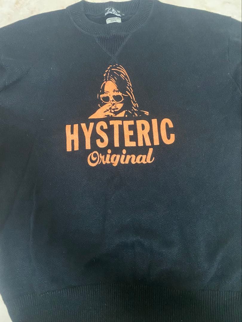 HYSTERIC GLAMOUR グラフィックセーター L HYSTERIC L GLAMOUR
