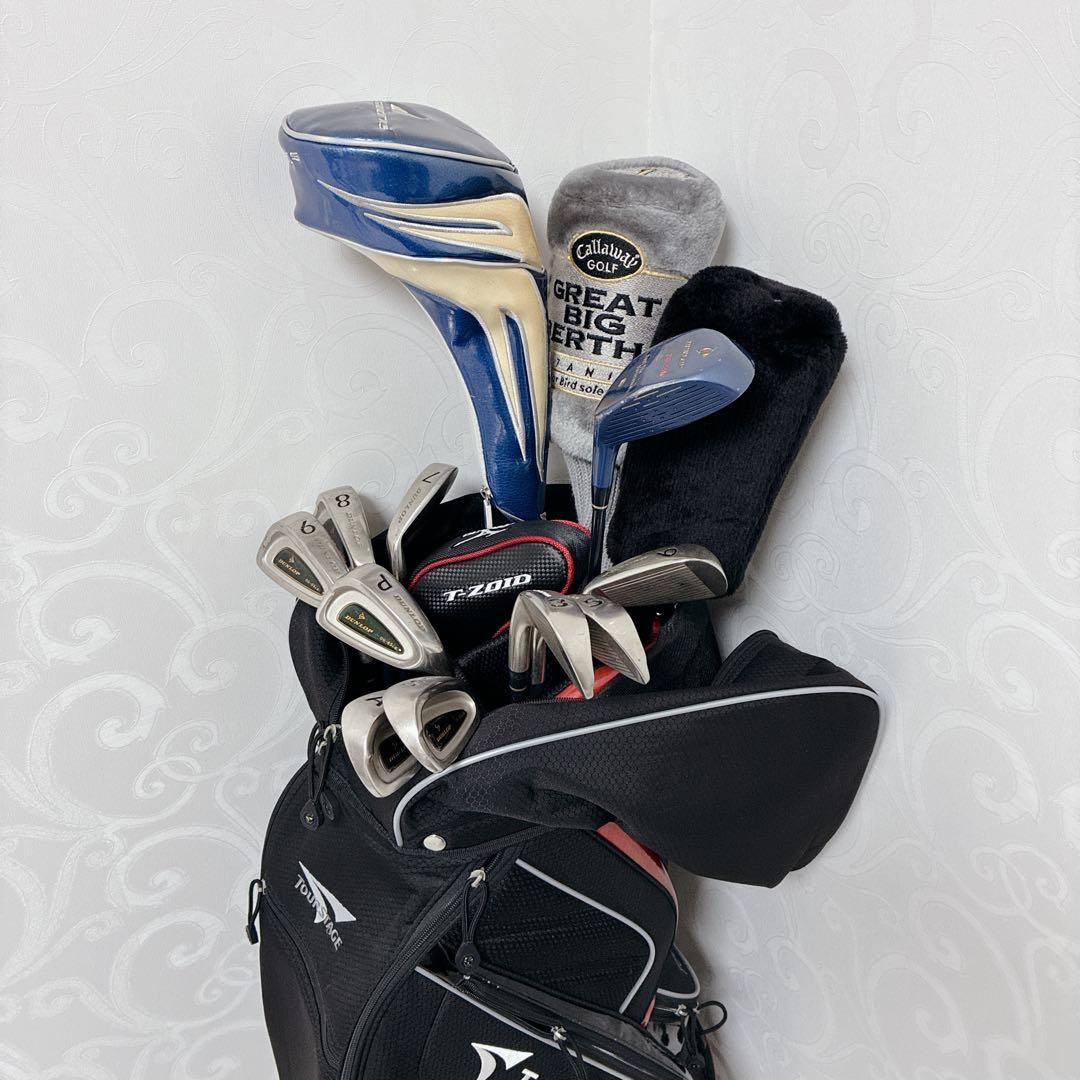 ゴルフクラブ 14本フルセット キャロウェイ ワークスゴルフ ダンロップ