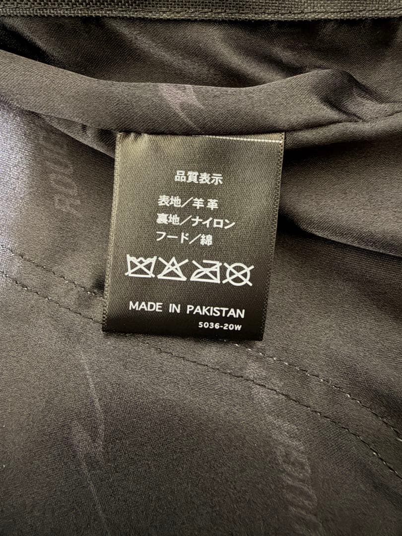 ラフアンドロード ベンテッドライディングシープレザージャケットFP