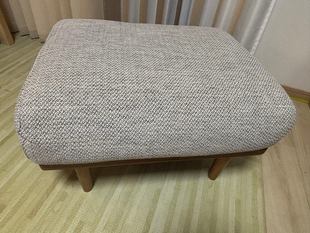 unico loom SIAL オットマン　ライトグレー インフィニティ オットマン(ライト) グレー ソファ * - L型ソファー