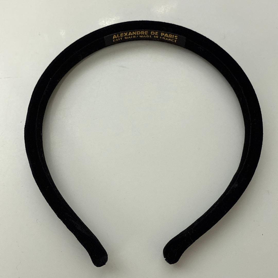 アレクサンドルドゥパリ　ベロア　カチューシャ ALEXANDRE DE PARIS(アレクサンドル ドゥ パリ)｜ベロアカチューシャ