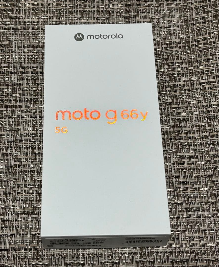 【新品未使用】 moto g66y 5G motorola moto g66y 5G｜価格比較・最新情報 - 価格.com