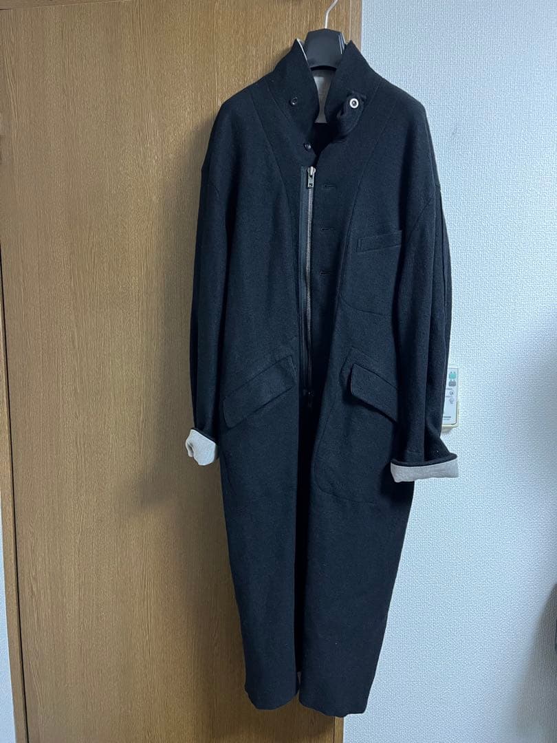 viridi-anneヴィリジアン23aw Fulling Coat 1新品 ザ ヴィリディアン The Viridi-anne Fulling Coat （Gray