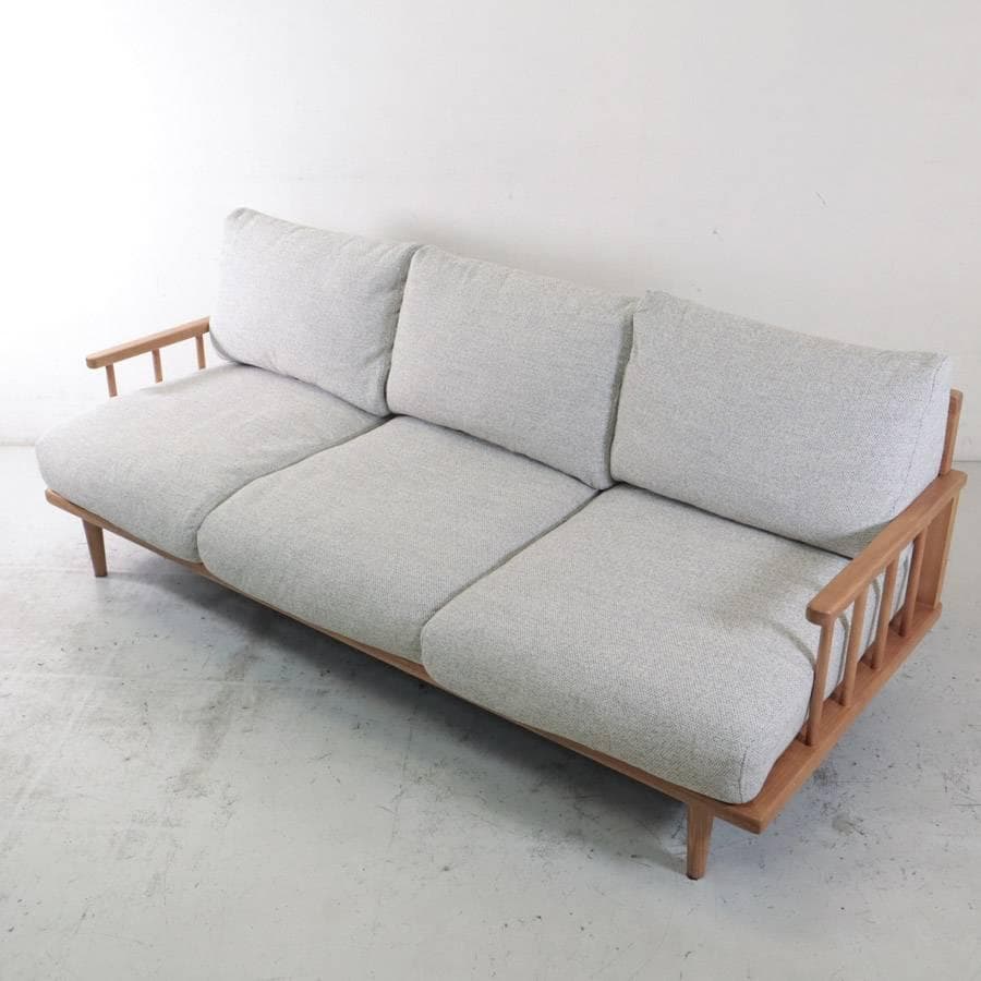 値下展示品 21年製 ウニコ シアル カバーリングソファ 3シーター