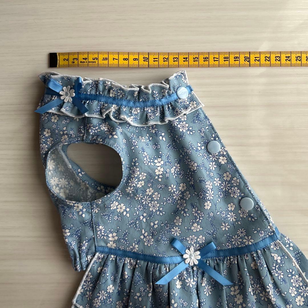 No.534 犬服ハンドメイド バックオープンワンピース - メルカリ