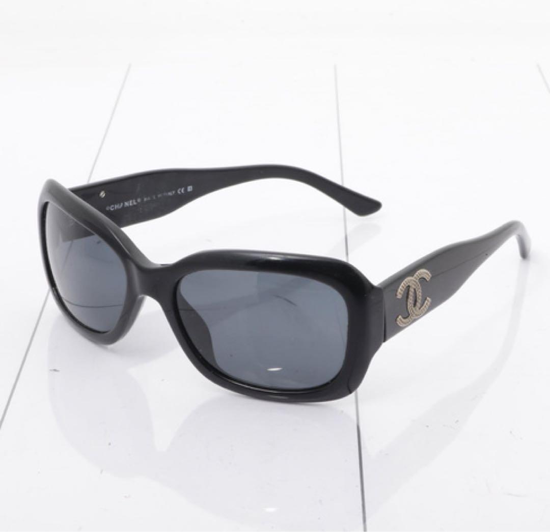 CHANEL シャネル ココマーク サングラス ケース付き ブラック CHANEL（シャネル） 【ケース付属】CHANEL サングラス レディース