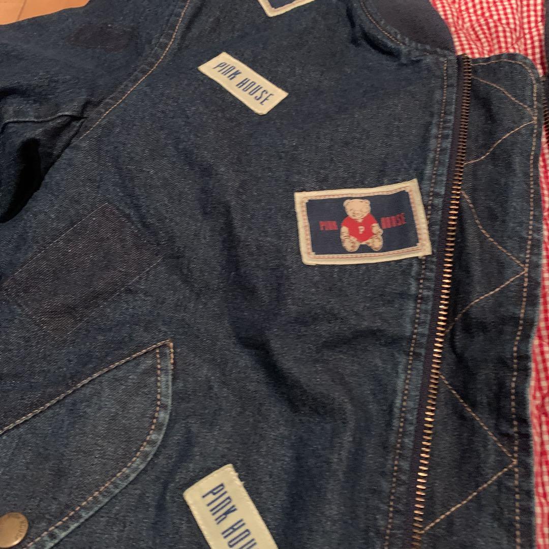 メル13570様専用です。197ピンクハウスデニムジャンバー - メルカリ
