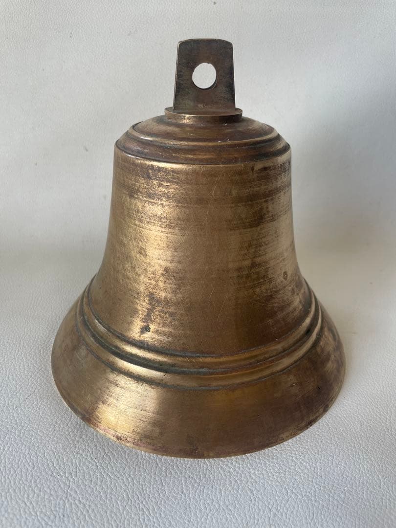 真鍮製 マリンベル 鐘 釣鐘 半鐘 大型サイズ 直径 20㎝ 中古品 Yahoo!オークション -「号鐘」の落札相場・落札価格