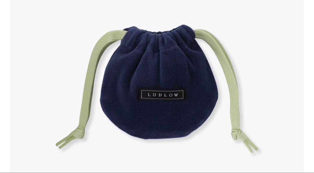 ラドロー ロンハーマン ジンジャークッキー ドローストリングポーチ（S）