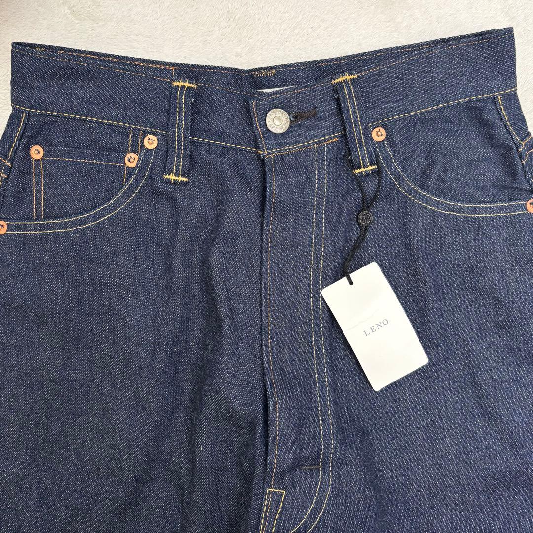 【未使用】LENO リノ ハイウエストデニムパンツ \"KAY\" サイズ01