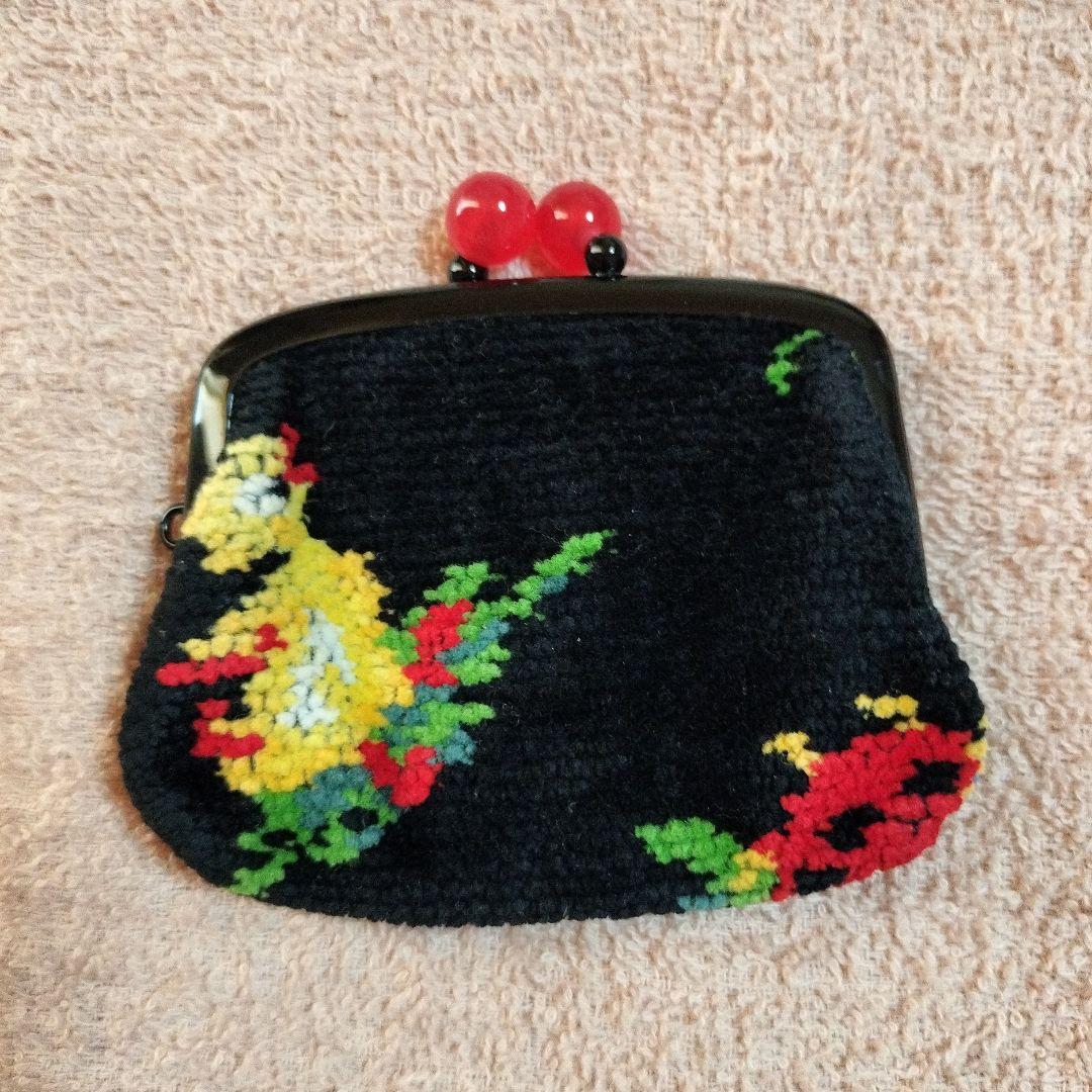 未使用 フェイラー ハイジ がま口財布 コインケース 小銭入れ ポーチ