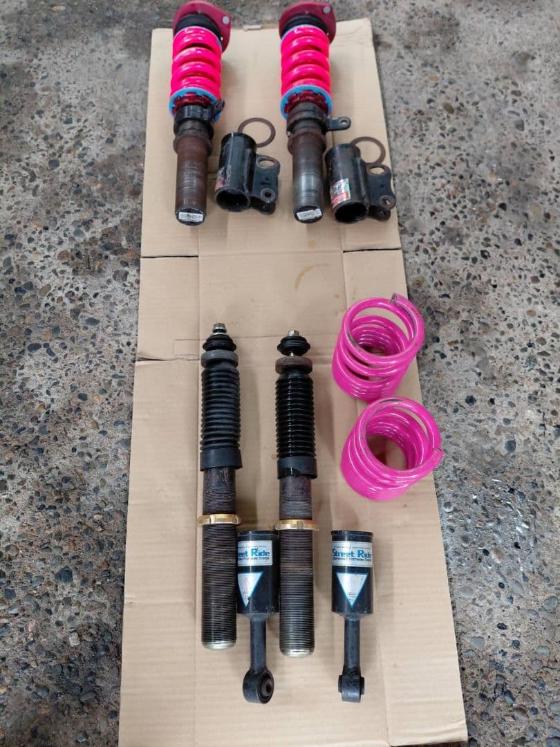 ダイハツムーヴカスタム175sケイブレイク車高調 K-BREAK/ケイブレイク（COMPLETE/コンプリート)【エアロ3点セット