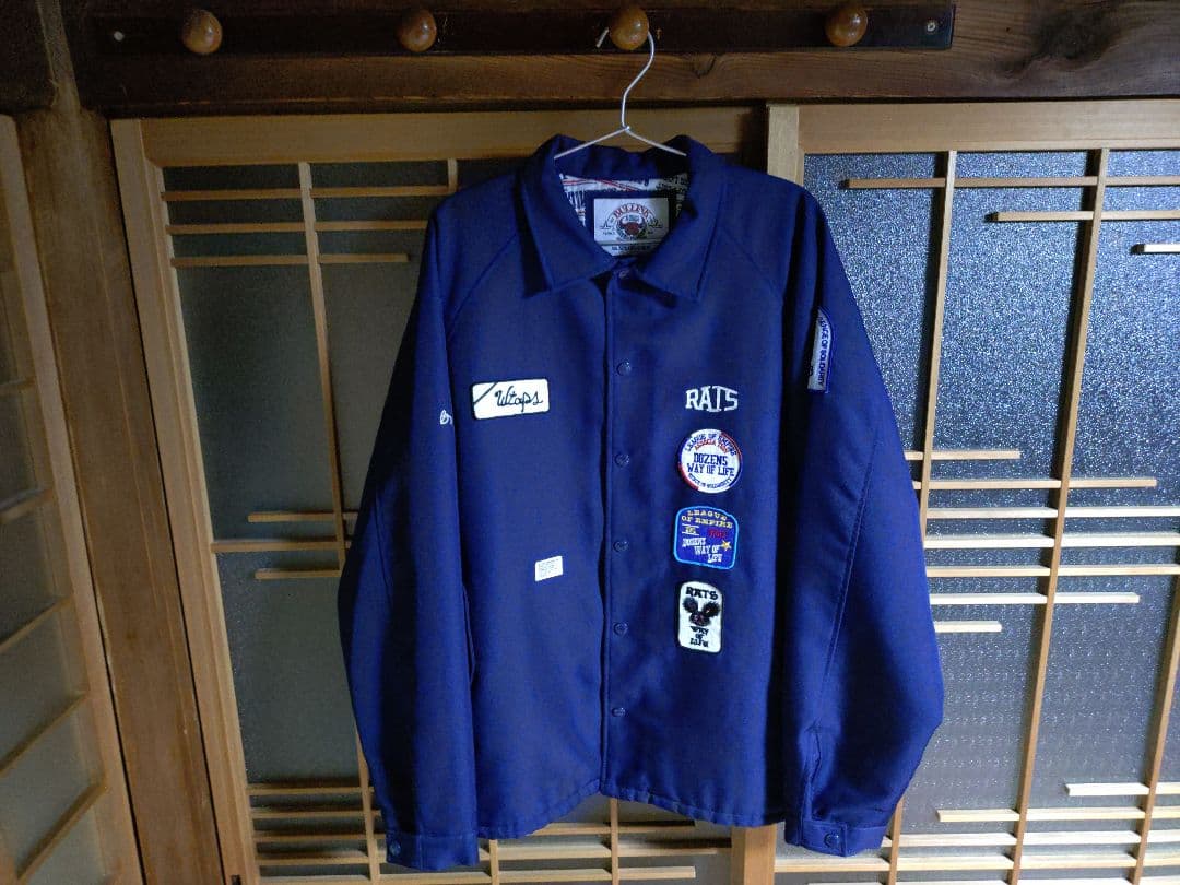 名作　希少XL 08AW WTAPS×RATS コラボ　コーチジャケット　長瀬 名作 希少XL 08AW WTAPS×RATS コラボ コーチジャケット 長瀬 - メルカリ