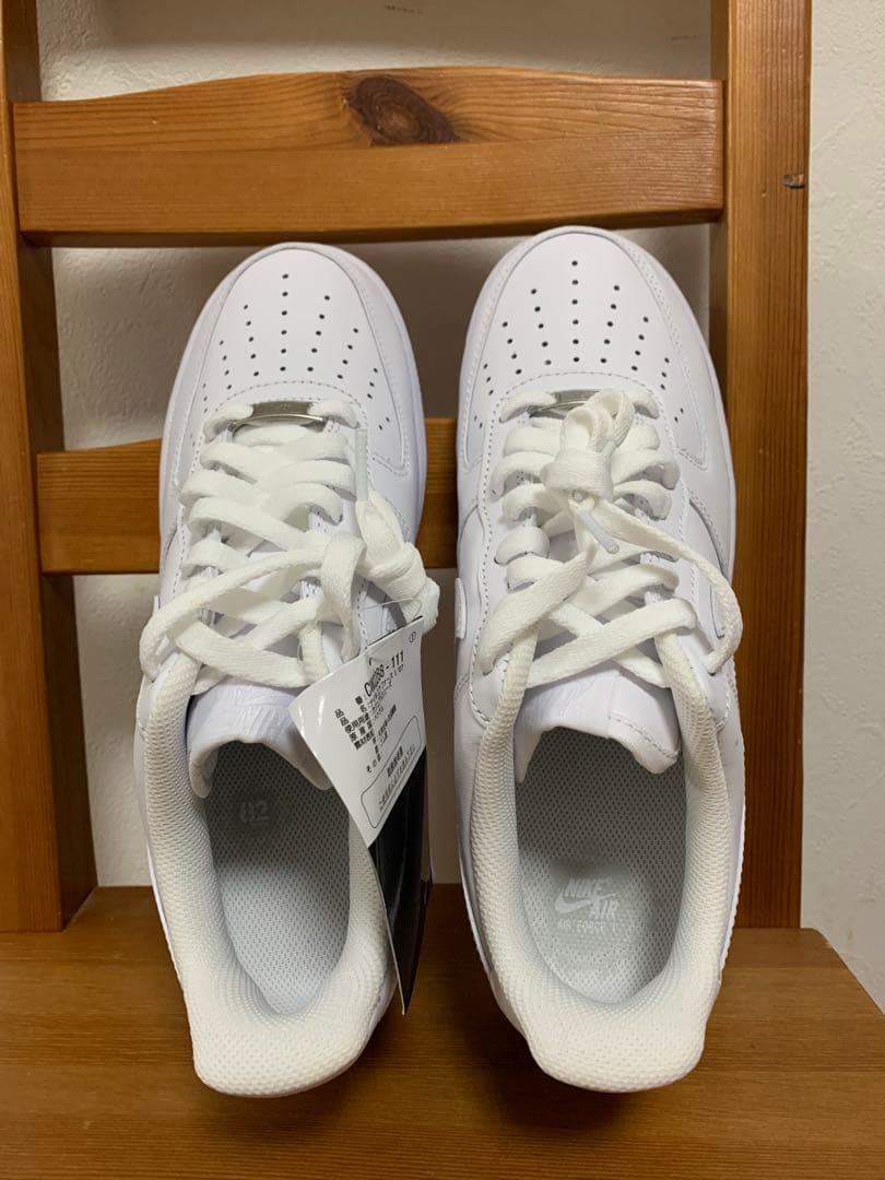 【新品未使用品】Nike Air Force 1 ホワイト 25.5cm