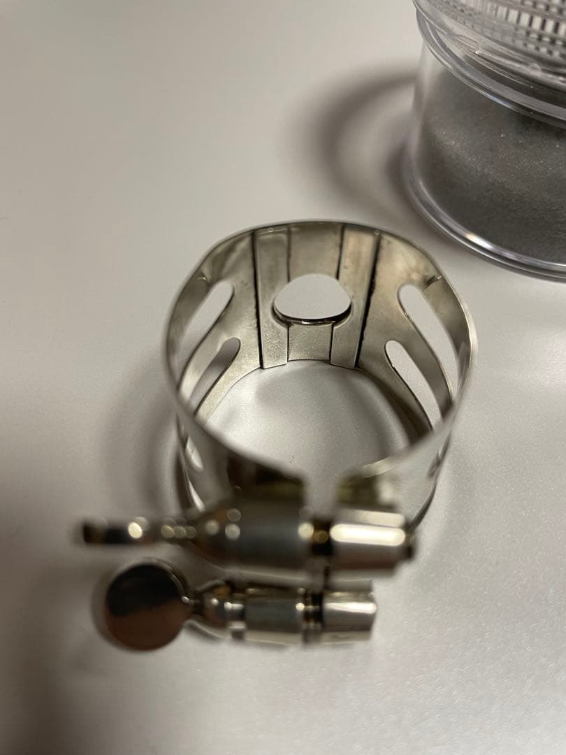 ウッドストーンAサックスリガチャー スターリングシルバーM - メルカリ