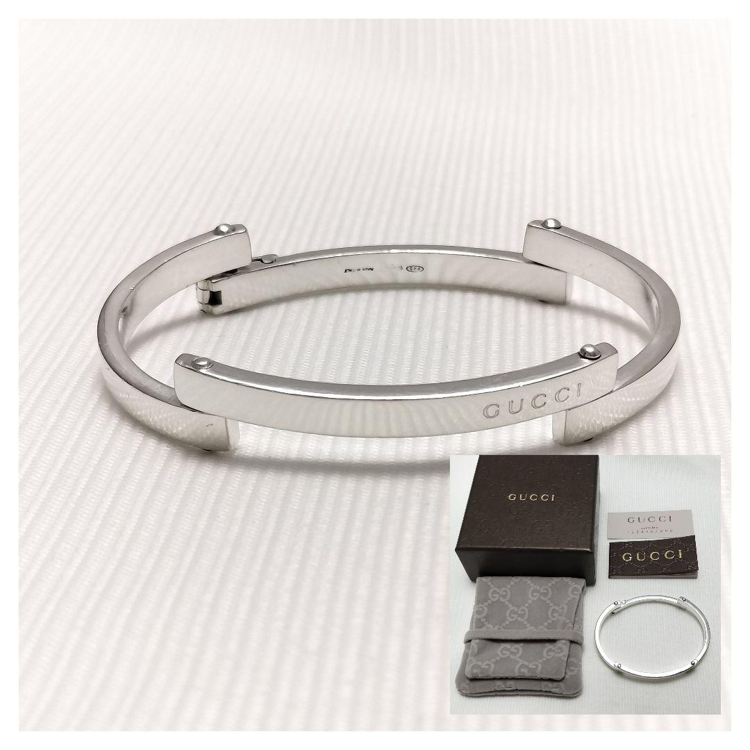 GUCCI グッチ ブレスレット バングル 925 AAA 西島隆弘 ♡大人気♡西島隆弘 nissy グッチ ブレスレット バングル 着用 - メルカリ